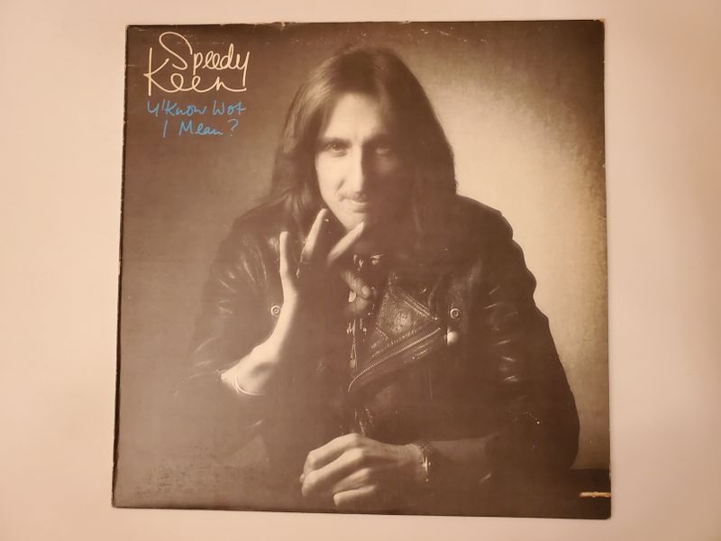 Speedy Keen Y'Know Wot I Mean? vinyl record